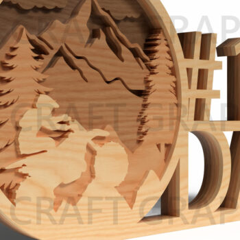 Intra απο ξύλο plywood 3mm-4mm πάχος Best Dad Trophy Δίασταση 30x20 cm INTRAFABR-122015639 - Image 5