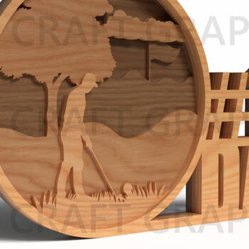 Intra απο ξύλο plywood 3mm-4mm πάχος Best Dad Trophy Δίασταση 30x20 cm INTRAFABR-122015639 - Image 9