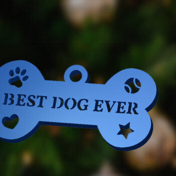 Intra απο ξύλο plywood 3mm-4mm πάχος Το καλύτερο ονομαστικό πιάτο σκύλου ή Χριστουγεννιάτικη διακόσμηση Δίασταση 0x0 cm INTRAFABR-57818657 - Image 4