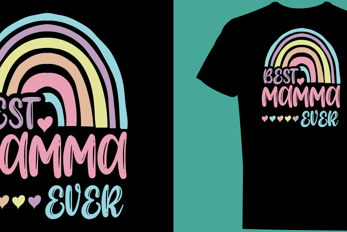 Intra απο ξύλο plywood 3mm-4mm πάχος Το καλύτερο σχέδιο T-shirt Mamma Ever Δίασταση 15x15 cm INTRAFABR-120877863