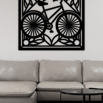 Intra απο ξύλο plywood 3mm-4mm πάχος ποδηλάτου , Δίασταση 40x40 cm INTRAFABR-100419420 - Image 2