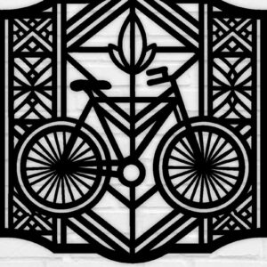 Intra απο ξύλο plywood 3mm-4mm πάχος ποδηλάτου , Δίασταση 40x40 cm INTRAFABR-100418827