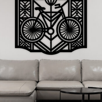 Intra απο ξύλο plywood 3mm-4mm πάχος ποδηλάτου , Δίασταση 40x40 cm INTRAFABR-100418827 - Image 2