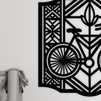 Intra απο ξύλο plywood 3mm-4mm πάχος ποδηλάτου , Δίασταση 40x40 cm INTRAFABR-100418827 - Image 3