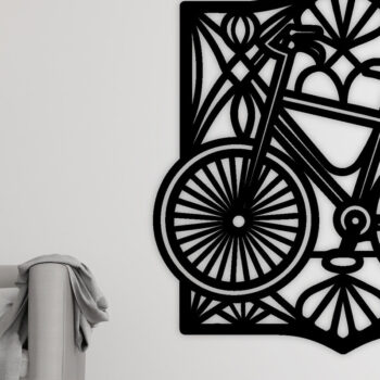 Intra απο ξύλο plywood 3mm-4mm πάχος ποδηλάτου , Δίασταση 40x40 cm INTRAFABR-100418878 - Image 3