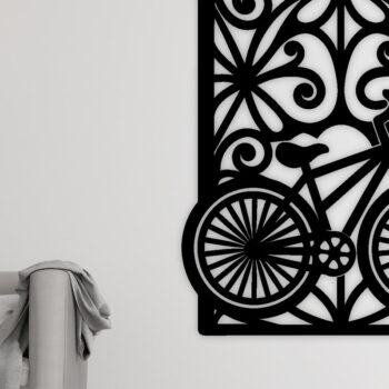 Intra απο ξύλο plywood 3mm-4mm πάχος ποδηλάτου , Δίασταση 40x40 cm INTRAFABR-100419011 - Image 3