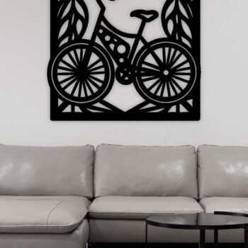 Intra απο ξύλο plywood 3mm-4mm πάχος ποδηλάτου , Δίασταση 40x40 cm INTRAFABR-100419144 - Image 2