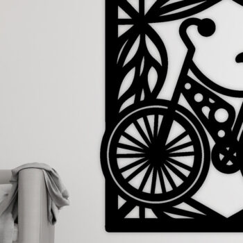 Intra απο ξύλο plywood 3mm-4mm πάχος ποδηλάτου , Δίασταση 40x40 cm INTRAFABR-100419144 - Image 3