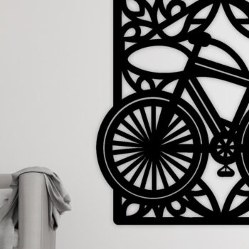 Intra απο ξύλο plywood 3mm-4mm πάχος ποδηλάτου , Δίασταση 40x40 cm INTRAFABR-100418761 - Image 3