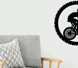 Intra απο ξύλο plywood 3mm-4mm πάχος κοπής με λέιζερ μεταλλικού τοίχου ποδηλάτου Δίασταση 40x40 cm INTRAFABR-79159204