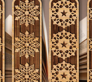 Intra απο ξύλο plywood 3mm-4mm πάχος Μεγάλο σελιδοδείκτη Δίασταση 10x20 cm INTRAFABR-84359303 - Image 4
