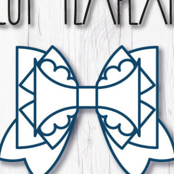 Intra απο ξύλο plywood 3mm-4mm πάχος Πρότυπο μεγάλο τόξο Δίασταση 15x15 cm INTRAFABR-16275061 - Image 2