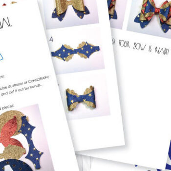 Intra απο ξύλο plywood 3mm-4mm πάχος Πρότυπο μεγάλο τόξο Δίασταση 15x15 cm INTRAFABR-16275061 - Image 3