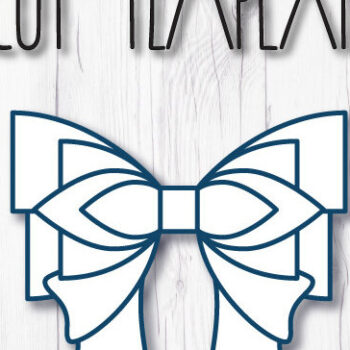 Intra απο ξύλο plywood 3mm-4mm πάχος Πρότυπο μεγάλο τόξο Δίασταση 15x15 cm INTRAFABR-16274977 - Image 2