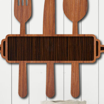Intra απο ξύλο plywood 3mm-4mm πάχος Big of Kitchen Layered 3D Δίασταση 15x15 cm INTRAFABR-27139771 - Image 4