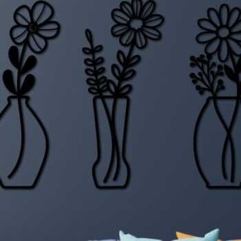 Intra απο ξύλο plywood 3mm-4mm πάχος μεγάλου βάζου λουλουδιών Cut  Δίασταση 40x40 cm INTRAFABR-69402698 - Image 14