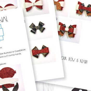 Intra απο ξύλο plywood 3mm-4mm πάχος Πρότυπο μεγάλου τόξου μαλλιών Δίασταση 15x15 cm INTRAFABR-16275207 - Image 3