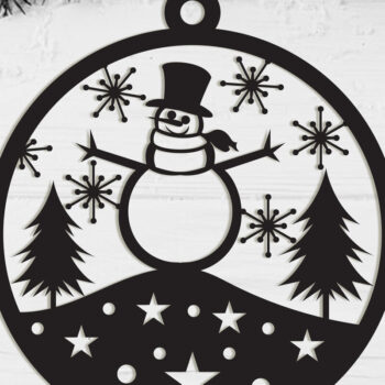 Intra απο ξύλο plywood 3mm-4mm πάχος Μεγάλη δέσμη χριστουγεννιάτικων στολιδιών με λέιζερ Δίασταση 8x8 cm INTRAFABR-110236321 - Image 15