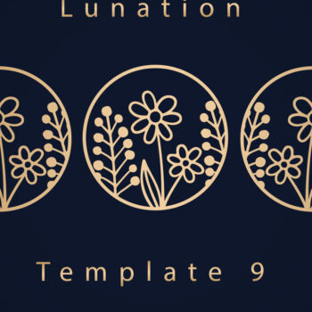 Intra απο ξύλο plywood 3mm-4mm πάχος Big Lunation Floral Cut  Δίασταση 40x40 cm INTRAFABR-69411175 - Image 10