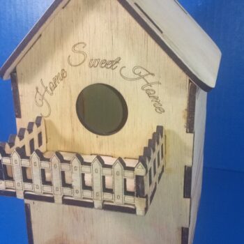 Intra απο ξύλο plywood 3mm-4mm πάχος Bird Box X 3 Τύποι σπιτιών Δίασταση 30x20 cm INTRAFABR-56029457 - Image 2