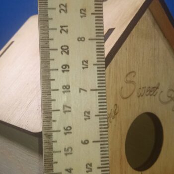 Intra απο ξύλο plywood 3mm-4mm πάχος Bird Box X 3 Τύποι σπιτιών Δίασταση 30x20 cm INTRAFABR-56029457 - Image 5