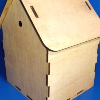 Intra απο ξύλο plywood 3mm-4mm πάχος Bird Box X 3 Τύποι σπιτιών Δίασταση 30x20 cm INTRAFABR-56029457 - Image 11