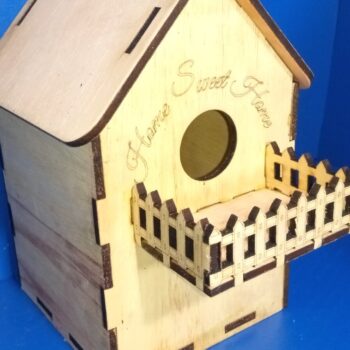 Intra απο ξύλο plywood 3mm-4mm πάχος Bird Box X 3 Τύποι σπιτιών Δίασταση 30x20 cm INTRAFABR-56029457 - Image 14