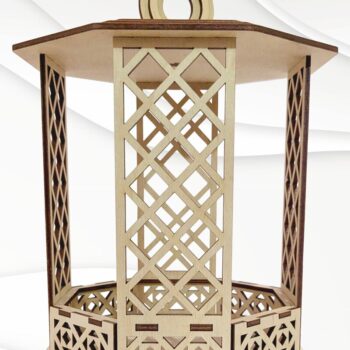 Intra απο ξύλο plywood 3mm-4mm πάχος Bird Feeder Garden Decor Design  Δίασταση 40x40 cm INTRAFABR-118829986 - Image 4