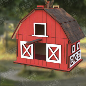 Intra απο ξύλο plywood 3mm-4mm πάχος Birdhouse Cut  | Τροφοδότης πουλιών | CNC Δίασταση 15x15 cm INTRAFABR-122677835 - Image 1