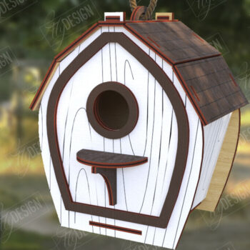 Intra απο ξύλο plywood 3mm-4mm πάχος Birdhouse | Τροφοδότης πουλιών Δίασταση 15x15 cm INTRAFABR-122677866 - Image 7