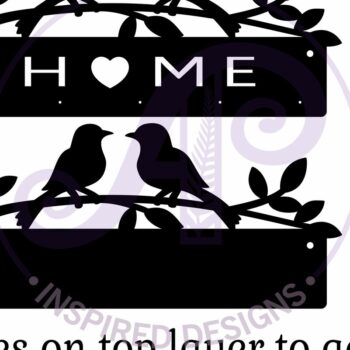 Intra απο ξύλο plywood 3mm-4mm πάχος Σχέδια κλειδαριάς πουλιών από ξύλο και μέταλλο Δίασταση 12x12 cm INTRAFABR-119686945 - Image 3