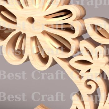 Intra απο ξύλο plywood 3mm-4mm πάχος Birds Multilayer , Hummingbird Δίασταση 15x15 cm INTRAFABR-119065134 - Image 6