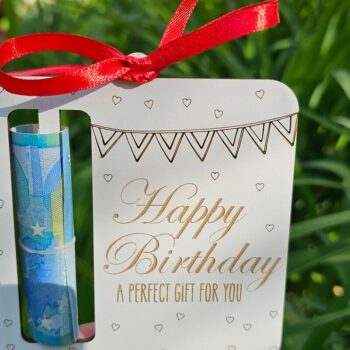 Intra απο ξύλο plywood 3mm-4mm πάχος Holder γενεθλίων Δίασταση 15x15 cm INTRAFABR-120970781 - Image 9