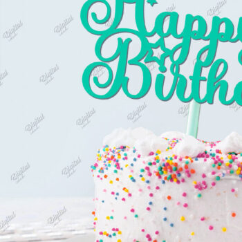 Intra απο ξύλο plywood 3mm-4mm πάχος Αριθμοί γενεθλίων  Δίασταση 15x15 cm INTRAFABR-85282632 - Image 2