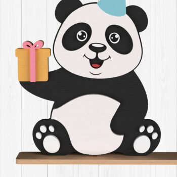 Intra απο ξύλο plywood 3mm-4mm πάχος Birthday Party Animal Δίασταση 15x15 cm INTRAFABR-111001951 - Image 7