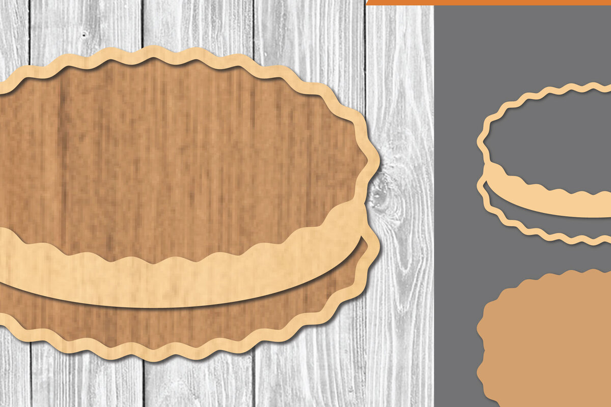 Intra απο ξύλο plywood 3mm-4mm πάχος Μπισκότο Σοκολατένιο Διακόσμηση κοπής με λέιζερ Δίασταση 15x15 cm INTRAFABR-109509604