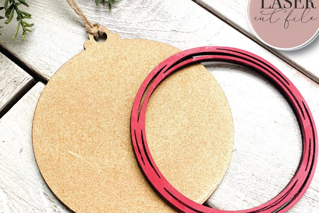 Intra απο ξύλο plywood 3mm-4mm πάχος Κενό πρότυπο χριστουγεννιάτικων στολιδιών Δίασταση 8x8 cm INTRAFABR-72014968