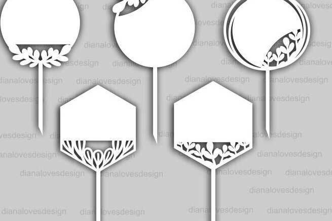 Intra απο ξύλο plywood 3mm-4mm πάχος Blank Shape Cake Topper Δίασταση 15x15 cm INTRAFABR-89206902 - Image 3