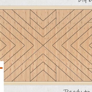 Intra απο ξύλο plywood 3mm-4mm πάχος Κουβέρτα Barn Quilt κοπής με λέιζερ Δίασταση 15x15 cm INTRAFABR-37056569 - Image 2