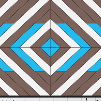 Intra απο ξύλο plywood 3mm-4mm πάχος Πάπλωμα κουβέρτας αχυρώνα κοπής με λέιζερ Δίασταση 15x15 cm INTRAFABR-37053726 - Image 1