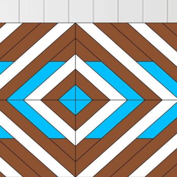 Intra απο ξύλο plywood 3mm-4mm πάχος Πάπλωμα κουβέρτας αχυρώνα κοπής με λέιζερ Δίασταση 15x15 cm INTRAFABR-37053726 - Image 2