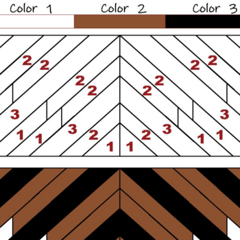 Intra απο ξύλο plywood 3mm-4mm πάχος Μοτίβο σχεδίασης βέλους για πάπλωμα κουβέρτας Δίασταση 15x15 cm INTRAFABR-37053842 - Image 6