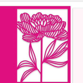 Intra απο ξύλο plywood 3mm-4mm πάχος αποκοπής Card Bloom and Grow Δίασταση 7x5 cm INTRAFABR-11990077 - Image 2