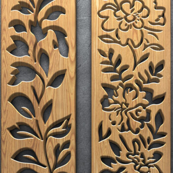 Intra απο ξύλο plywood 3mm-4mm πάχος Bloom Burst Floral Panel Δίασταση 3200x7200 cm INTRAFABR-124923159 - Image 2