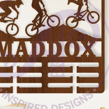 Intra απο ξύλο plywood 3mm-4mm πάχος BMX Bike Medal Holder Name Δίασταση 34x34 cm INTRAFABR-110038487 - Image 1