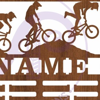 Intra απο ξύλο plywood 3mm-4mm πάχος BMX Bike Medal Holder Name Δίασταση 34x34 cm INTRAFABR-110038487 - Image 4