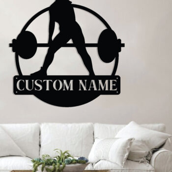 Intra απο ξύλο plywood 3mm-4mm πάχος Bodybuilding μεταλλική επιγραφή τοίχου, λέιζερ Δίασταση 40x40 cm INTRAFABR-88137490 - Image 2