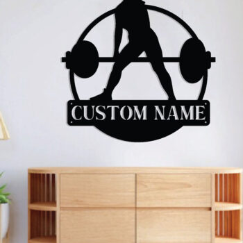 Intra απο ξύλο plywood 3mm-4mm πάχος Bodybuilding μεταλλική επιγραφή τοίχου, λέιζερ Δίασταση 40x40 cm INTRAFABR-88137490 - Image 3