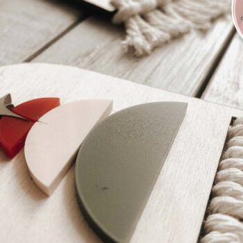 Intra απο ξύλο plywood 3mm-4mm πάχος Boho Χριστουγεννιάτικο Δέντρο Γιρλάντα Δίασταση 15x15 cm INTRAFABR-72642543 - Image 2