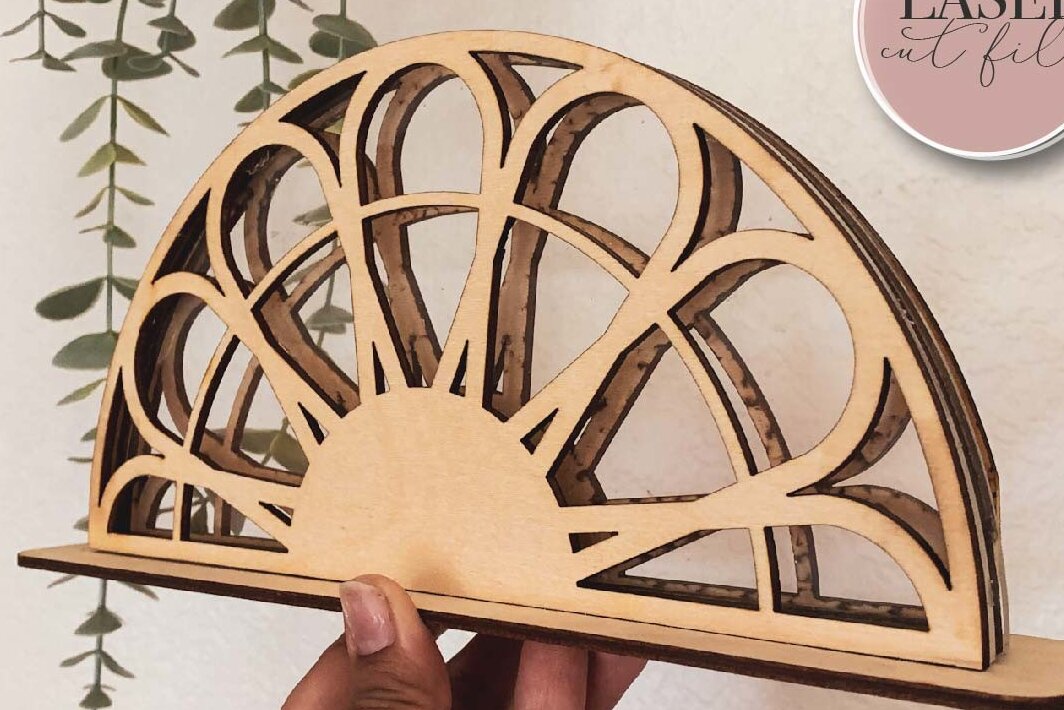 Intra απο ξύλο plywood 3mm-4mm πάχος Bank Coin Boho Δίασταση 4x4 cm INTRAFABR-72730326